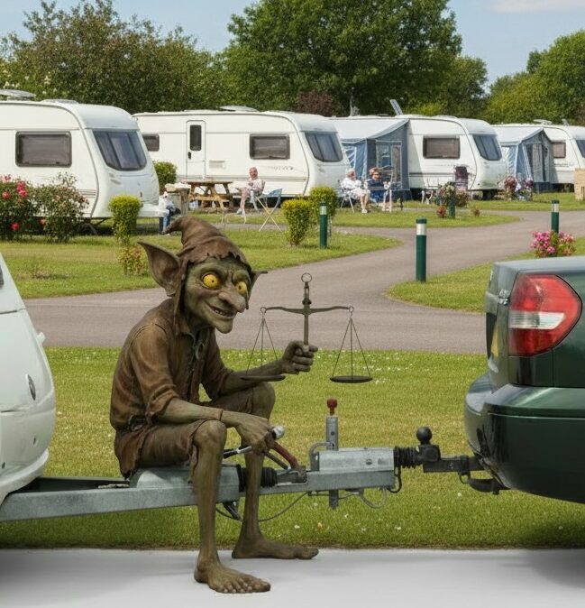 The HitchGoblin - helping balance the load for optimum stability